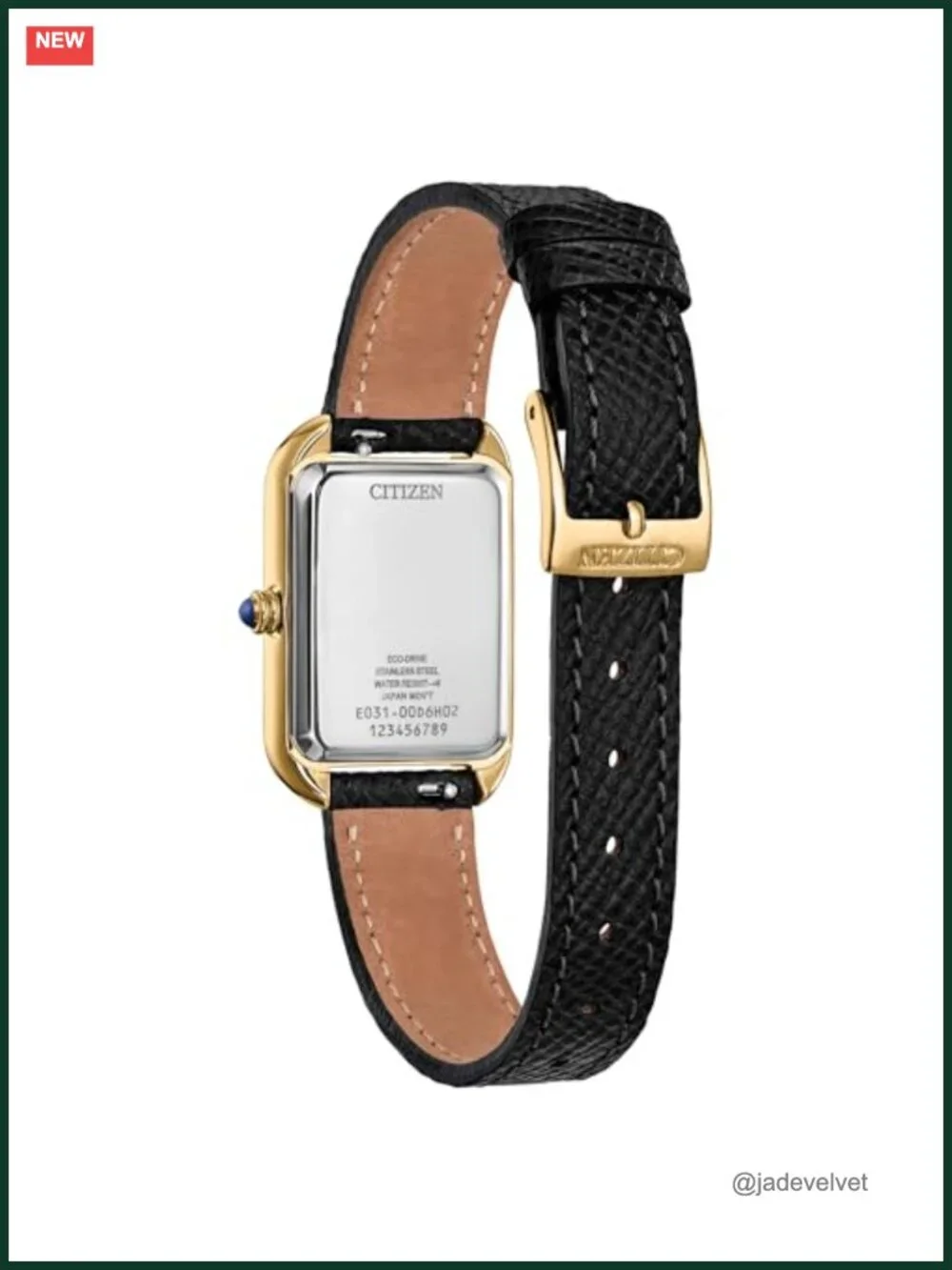 Eco-Drive Dress Classic Watch Yellow Gold-Tone Stainless Steel & Leather Strap